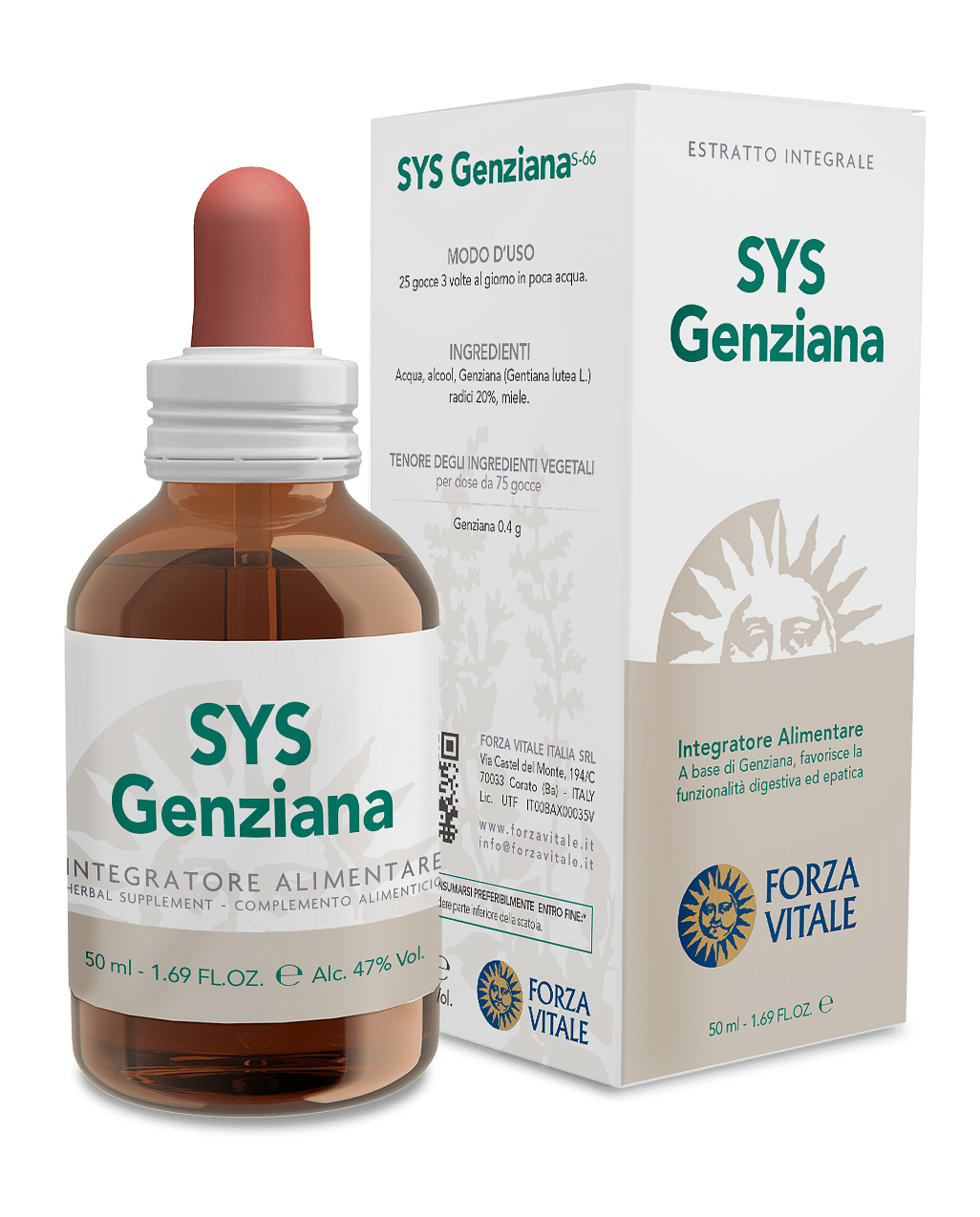 Sys Genziana Gocce 50 Ml