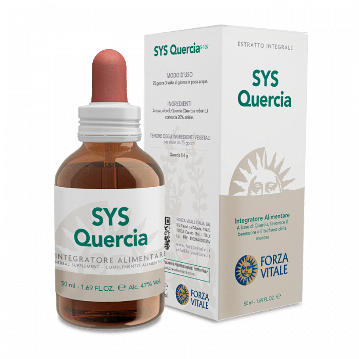 Sys Quercia Gocce 50 Ml Professional