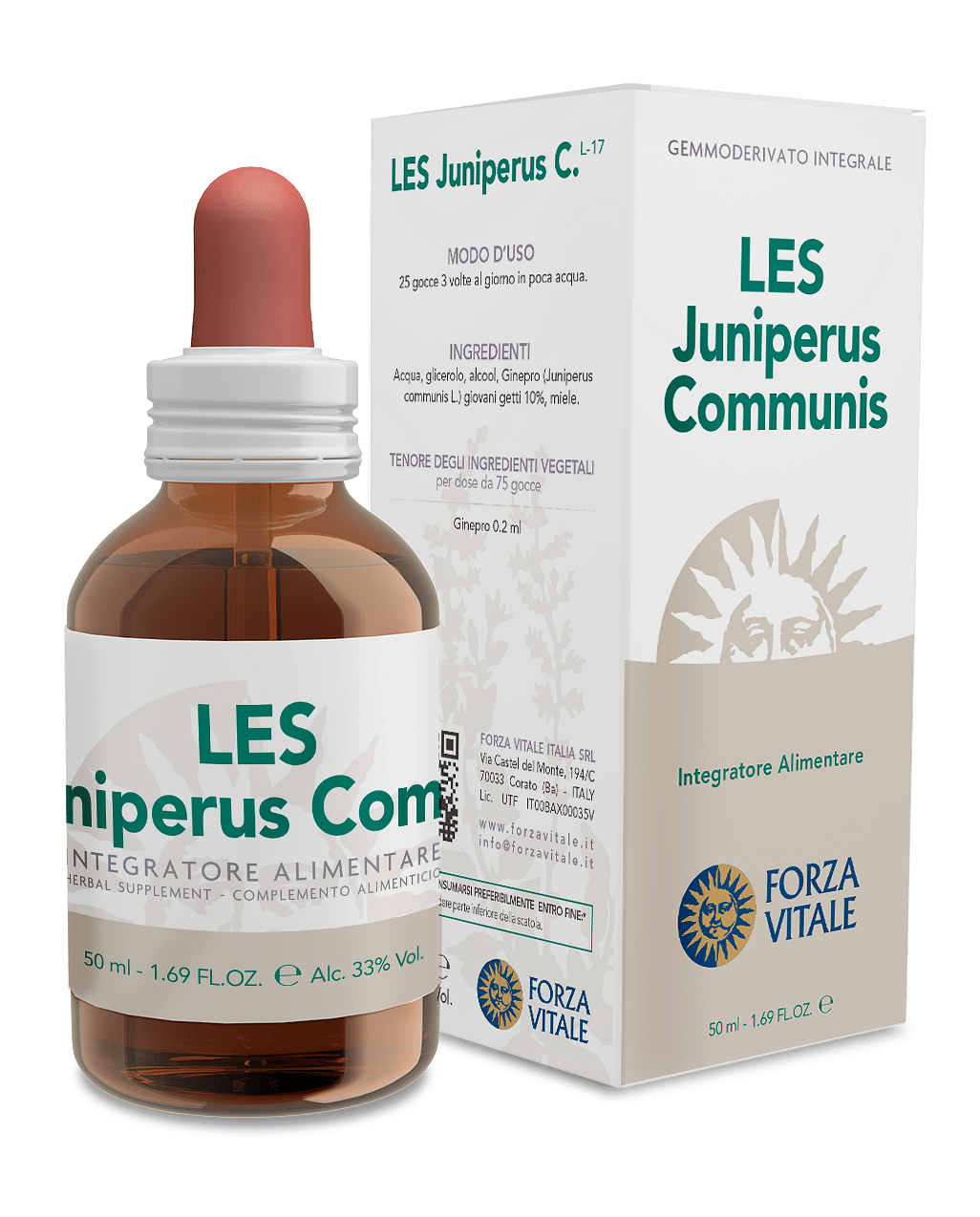 Les Juniperus Communis Gocce 50 Ml