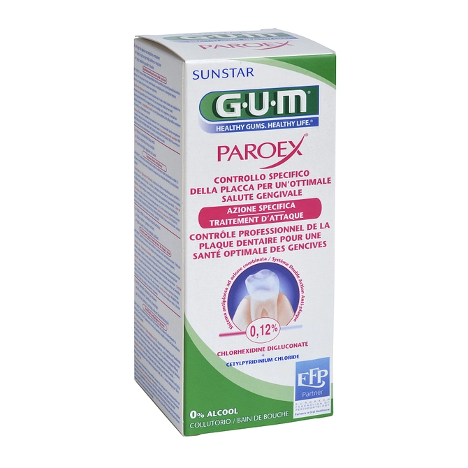 Gum Paroex 0,12 Collutorio Chx 300 Ml
