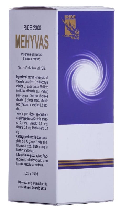 Integratore Mehyvas Gocce per il microcircolo, 50ml