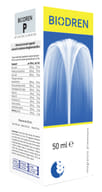 Integratore Biodren P con estratti vegetali, soluzione 50ml