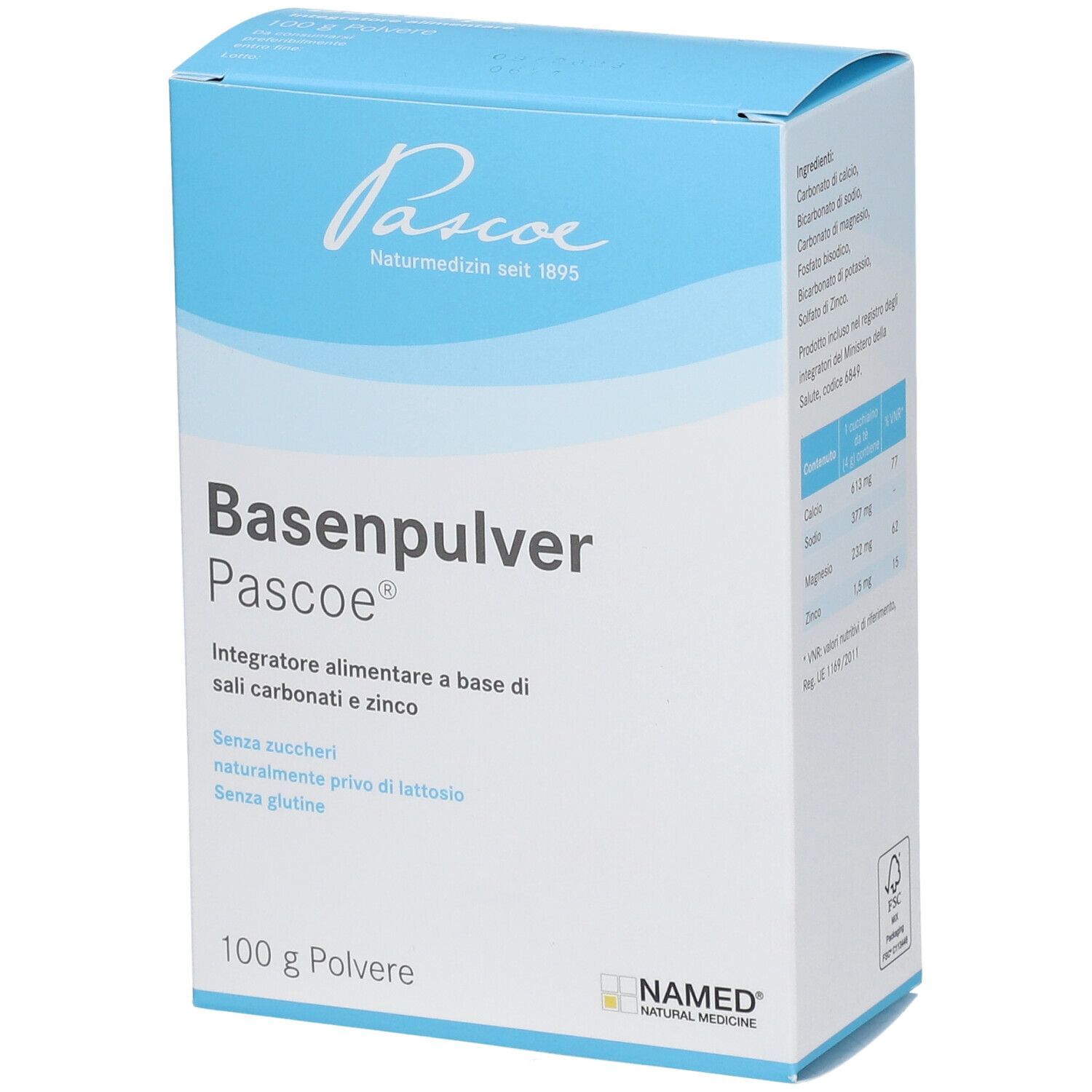 BASENPULVER POLVERE 100 G PASCOE