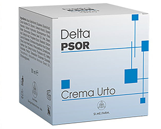 Crema Esfoliante Deltapsor Urto per pelle, 50ml
