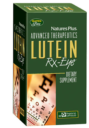 Integratore Nature's PLUS Luteina per la vista, 60 capsule