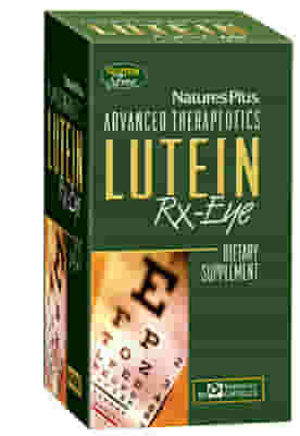 Integratore Nature's PLUS Luteina per la vista, 60 capsule