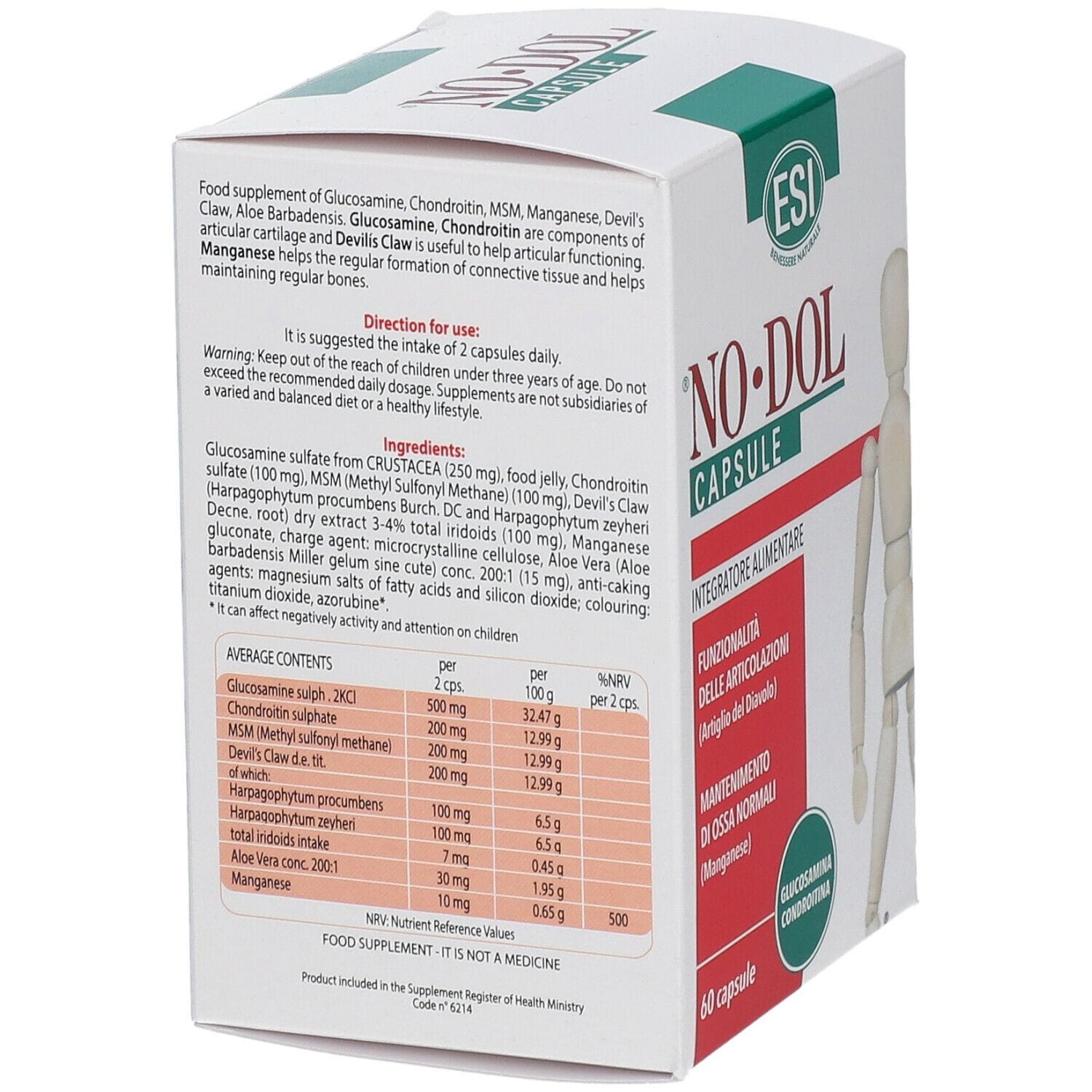 ESI NODOL 60 CAPSULE