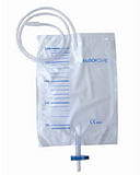 SACCA DI DRENAGGIO LETTO PER INCONTINENZA 2000ML IN PVC CON VALVOLA DI NON RITORNO E SCARICO STERILE CON TUBO DI RACCORDO130CM 75 PEZZI RIUTILIZZABILE