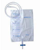 SACCA DI DRENAGGIO LETTO PER INCONTINENZA 2000ML IN PVC CON VALVOLA DI NON RITORNO E SCARICO STERILE CON TUBO DI RACCORDO130CM 75 PEZZI RIUTILIZZABILE