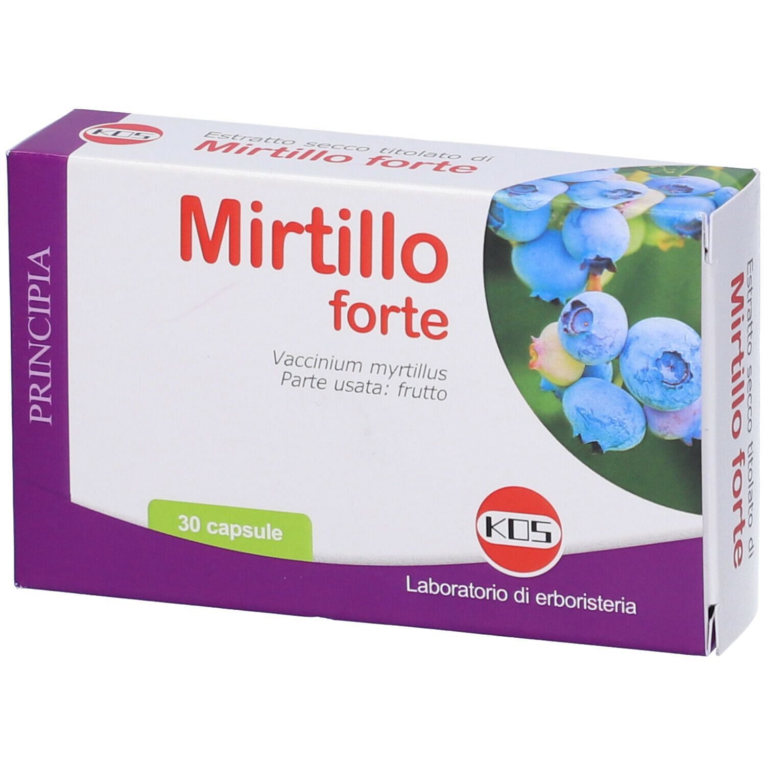 Mirtillo Forte Estratto Secco Titolato 30 Capsule