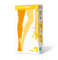 GLORIAMED COMFORT 142 GAMBALETTO CORTO BEIGE MISURA LARGE 1 PAIO