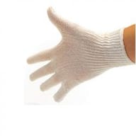 Guanto in cotone bianco misura 7 per pelle sensibile