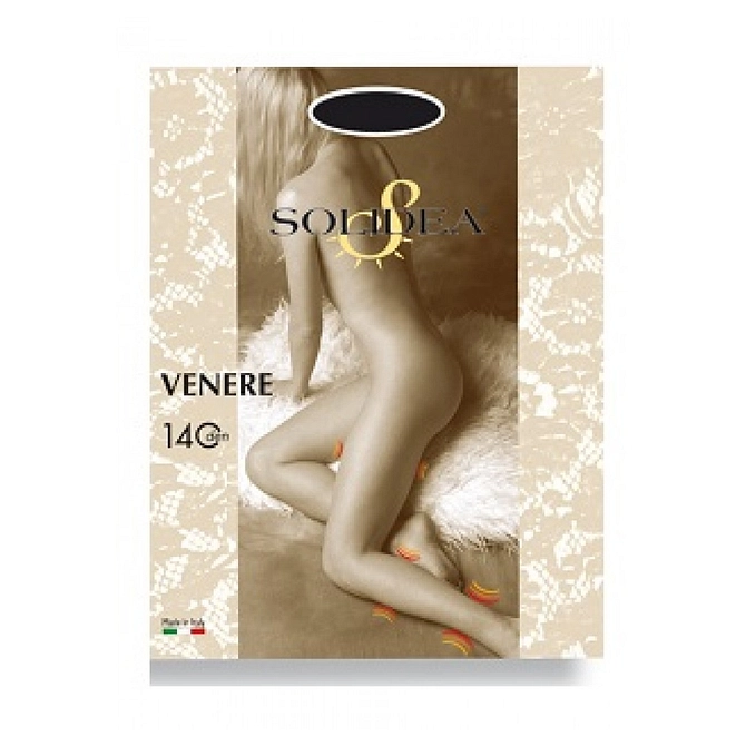 Venere 140 Collant Tutto Nudo Nero 4 Xl
