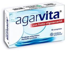 Integratore Agarvita per la regolarità intestinale, 40 compresse