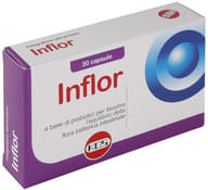 Integratore Inflor con probiotici e finocchio, 30 capsule