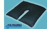 Cuscino in fibra di silicone con foro, cotone esterno