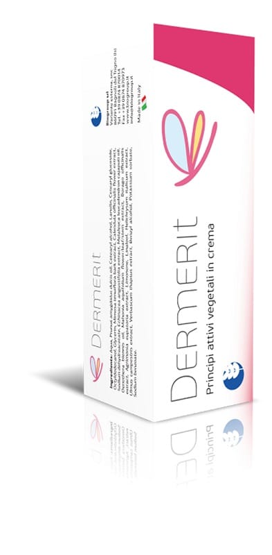 Crema Dermerit 50ml con estratti vegetali per la pelle
