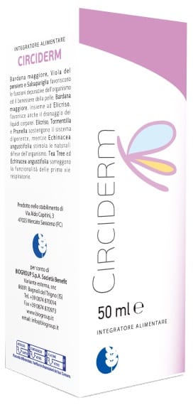 CIRCIDERM SOLUZIONE IDROALCOLICA 50 ML