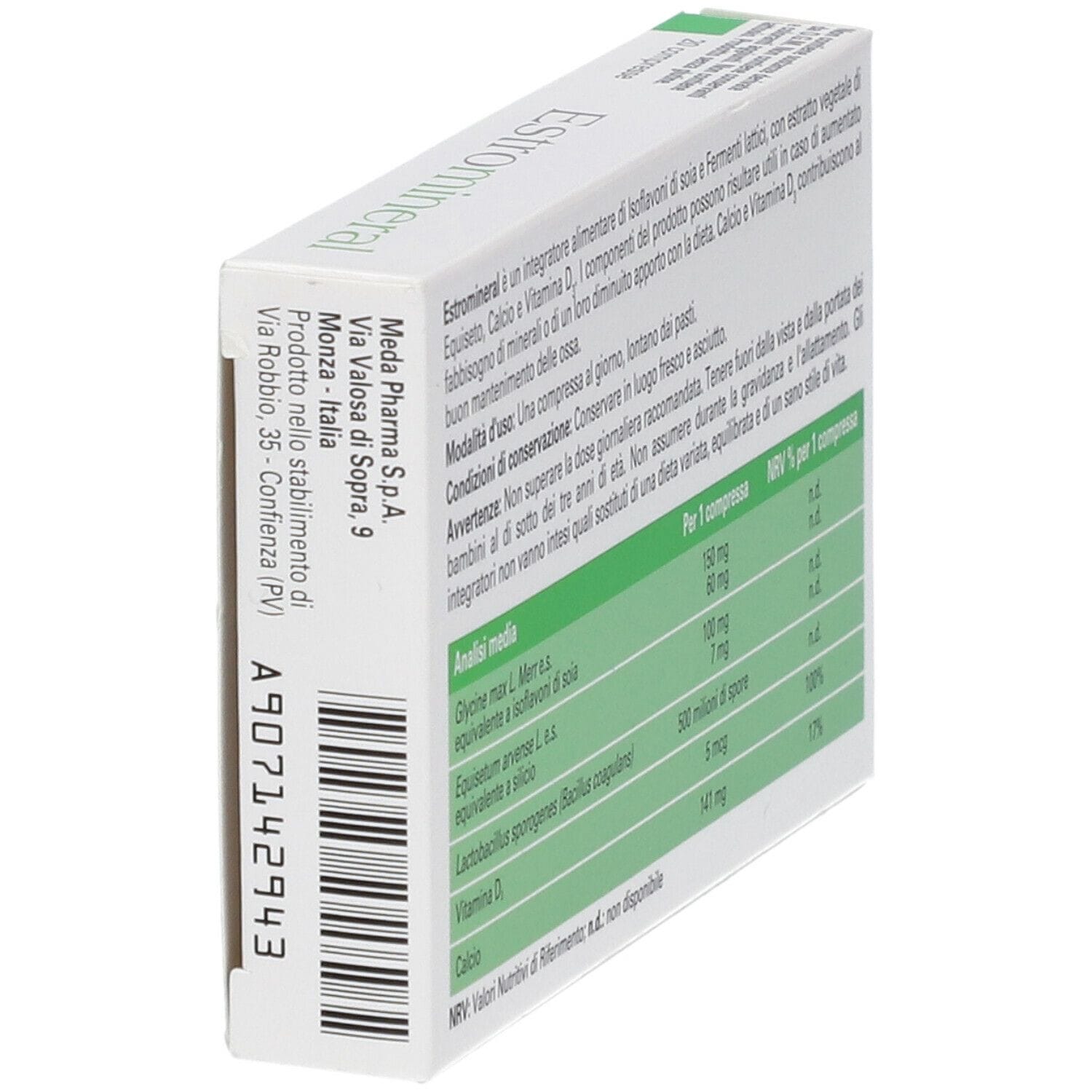 ESTROMINERAL 20 COMPRESSE