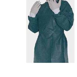 Camice sterile monouso con polsini in cotone, 1 pezzo