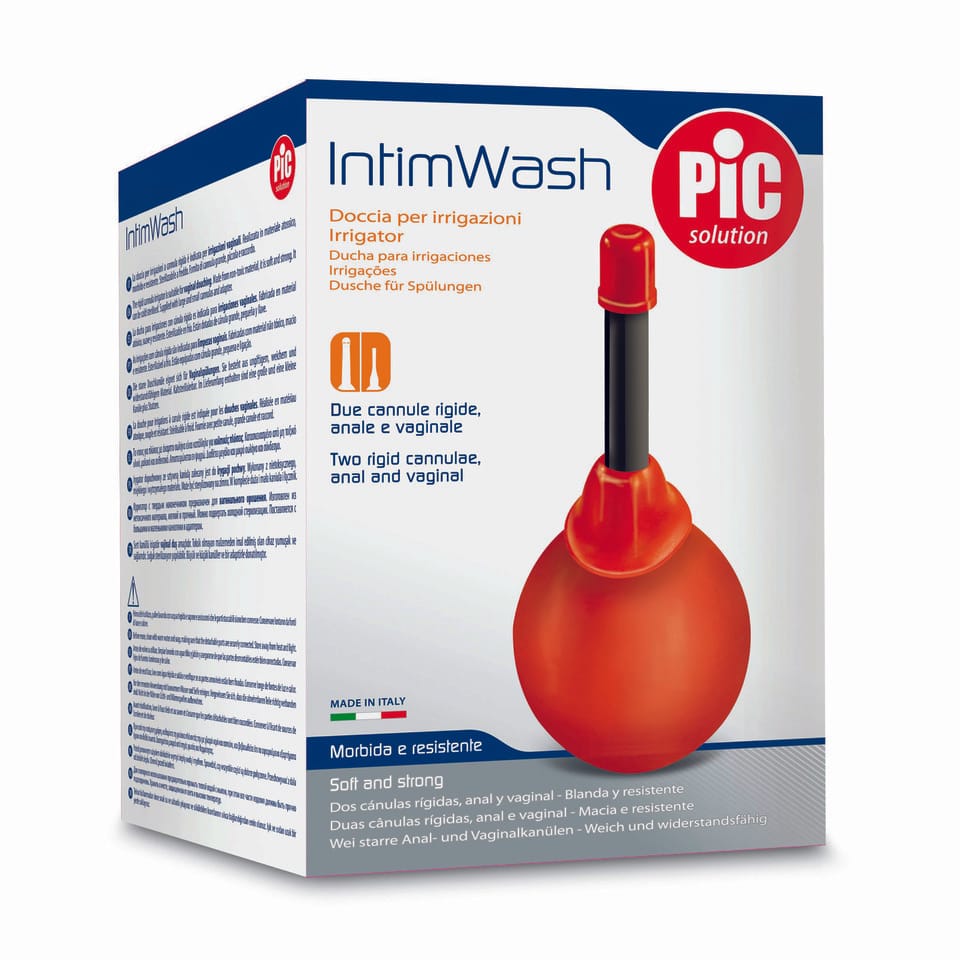 Doccia Vaginale PIC con Cannula Rigida, Misura 14 570ml