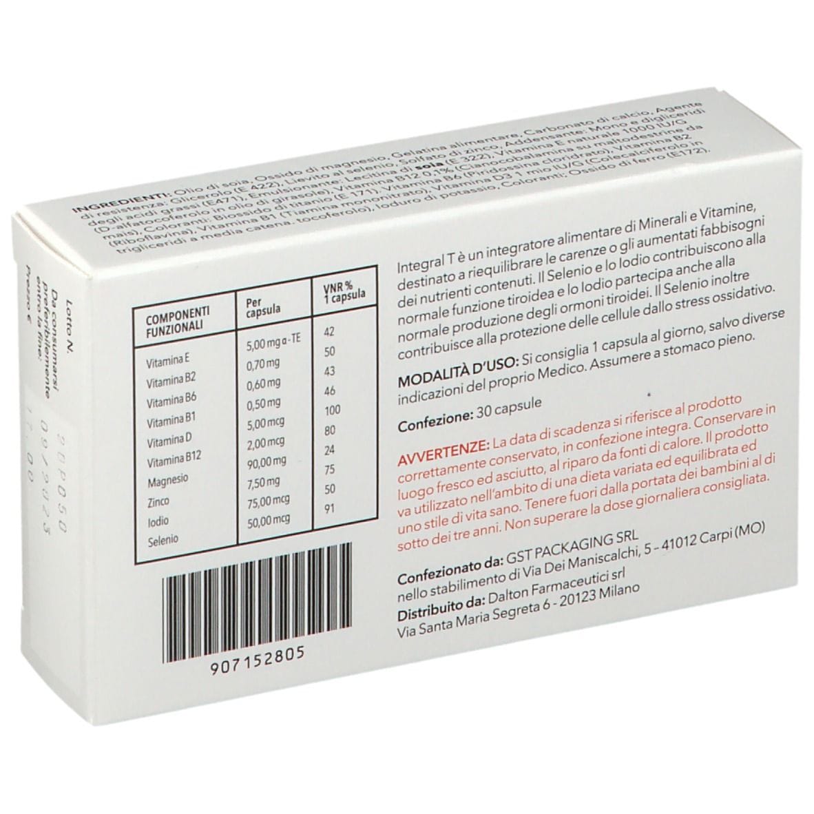 INTEGRAL T 30 CAPSULE MOLLI