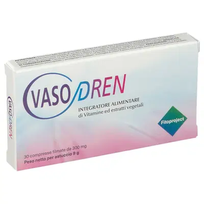 VASODREN 30 COMPRESSE FILMATE DA 300 MG VASODREN 30 COMPRESSE FILMATE DA 300 MG