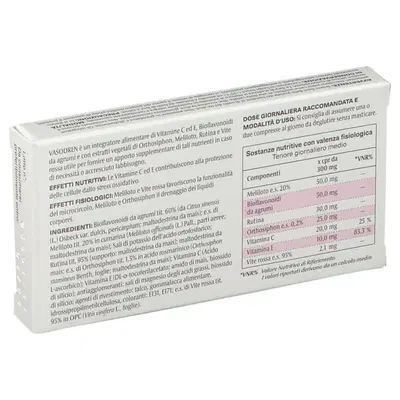 VASODREN 30 COMPRESSE FILMATE DA 300 MG VASODREN 30 COMPRESSE FILMATE DA 300 MG