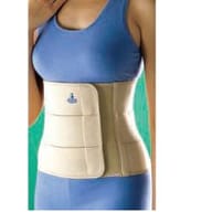 Fascia addominale elastica Oppo 2060 con velcro, taglia S