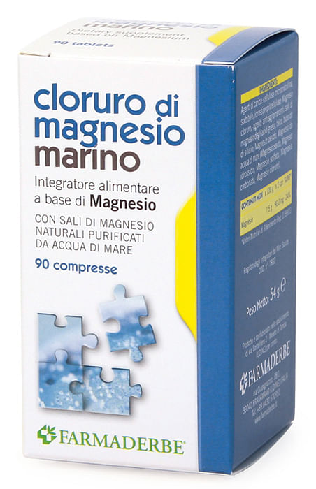 Cloruro Di Magnesio Marino 90 Compresse