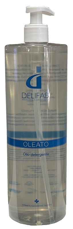 Olio detergente Delifab Oleato per pelli secche e delicate