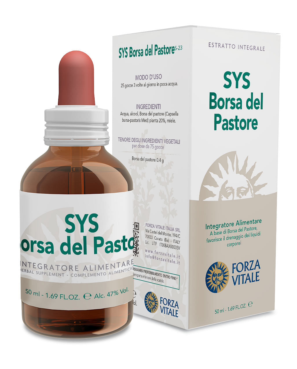 Sys Borsa Del Pastore Gocce 50 Ml