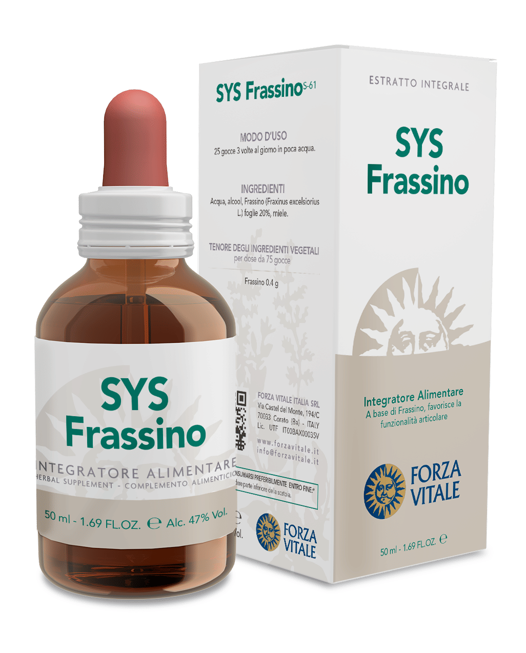 SYS FRASSINO GOCCE 50 ML