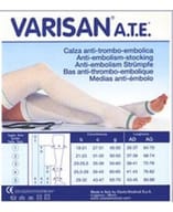 VARISAN ATE 18MMHG CALZA AUTOREGGENTE AG P I CORTO BIANCO M