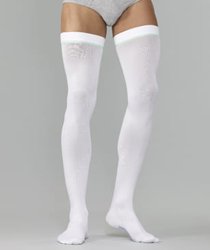 Varisan Ate 18 Mmhg Calza Autoreggente Ag P I Corto Bianco L
