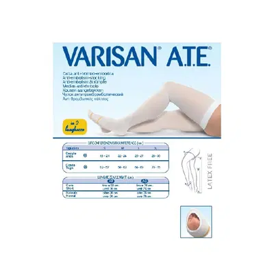 VARISAN ATE 18MMHG CALZA AUTOREGGENTE AG P I NORMALE BIANCO S VARISAN ATE 18MMHG CALZA AUTOREGGENTE AG P I NORMALE BIANCO S