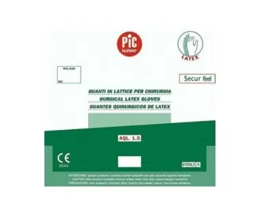 GUANTO PIC CHIRURGICO STERILE CON POLVERE MISURA 6 GUANTO PIC CHIRURGICO STERILE CON POLVERE MISURA 6