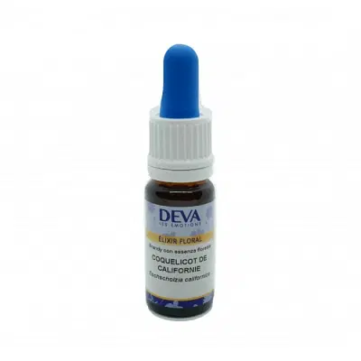 COQUELICOT DE CALIFORNIE 10 ML DEVA COQUELICOT DE CALIFORNIE 10 ML DEVA