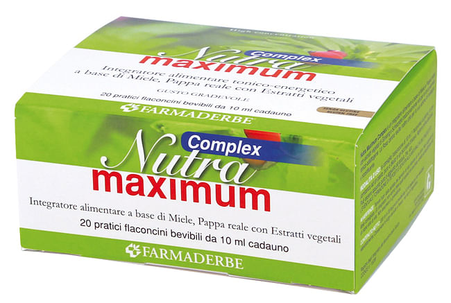 Nutra Maximum Complex 20 Flaconcini Da 10 Ml