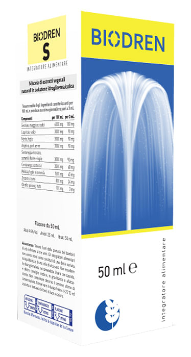 Biodren S Soluzione Idroalcolica 50 Ml