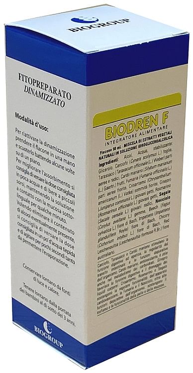 Biodren F 50 Ml Soluzione Idroalcolica