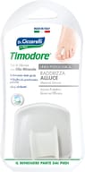 RADDRIZZA ALLUCE IN GEL DI SILICONE BIANCO SEMITRASPARENTE SAGOMATA PER PROTEGGERE E RIALLINEARE L'ALLUCE EVITANDO LO SFREGAMENTO FRA IL PRIMO E IL SECONDO DITO IGIENEPIEDE 1 PEZZO