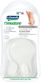 CUSCINETTO PLANTARE REALIZZATO IN GEL DI SILICONE BIANCO SEMITRASPARENTE SAGOMATO PER AMMORTIZZARE E PROTEGGERE PRESSIONE E SFREGAMENTI SOTTO LA PIANTA DEI PIEDI 2 PEZZI