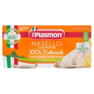 PLASMON OMOGENEIZZATO NASELLO PATATE 80 G X 2 PEZZI