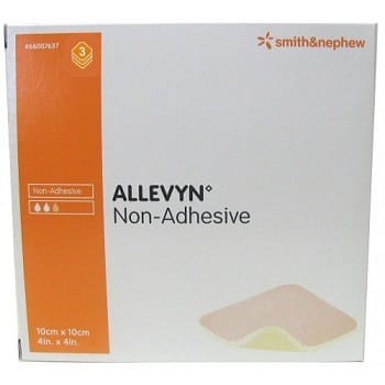 Medicazione Idrocellulare Allevyn Non-Adhesive 10x10cm, 3 pezzi
