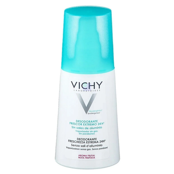 Vichy Deodorante Freschezza Estrema Efficacia 24 H    Nota Fruttata 100 Ml