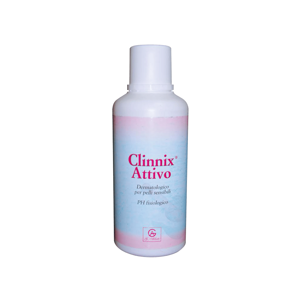 Detergente Dermatologico Clinnix Attivo 500ml per pelle sensibile