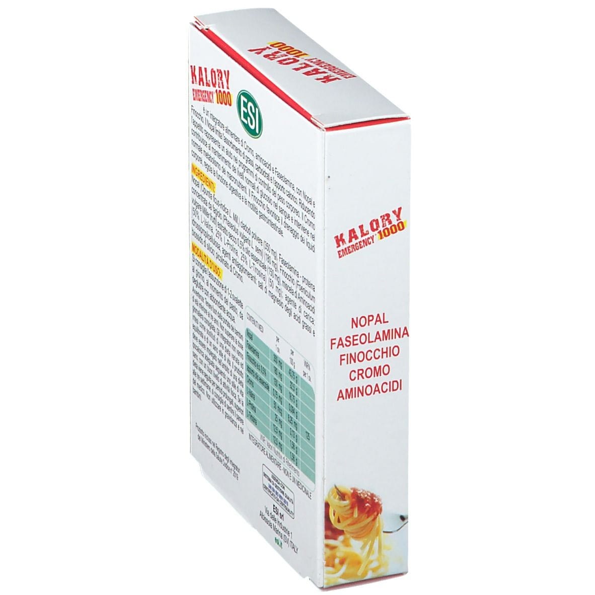 ESI KALORY EMERGENCY 1000 24 OVALETTE