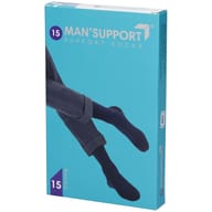 Gambaletto compressivo Man Support 15 blu, taglia 4