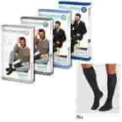 Gambaletto compressivo Man Support 15 blu, taglia 5